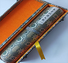 石嘴山市书画装裱案例